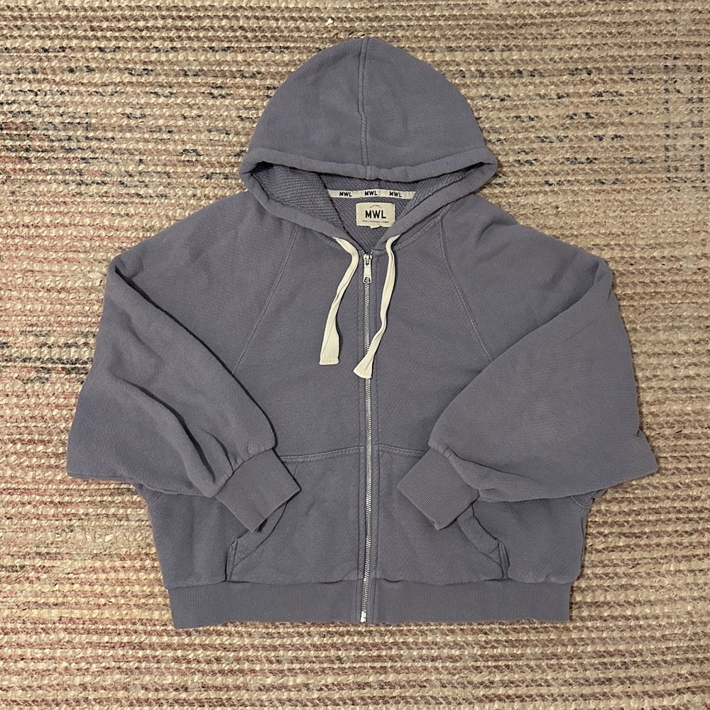 Madewell Women’s MWL Purple Zip-Up Jacket